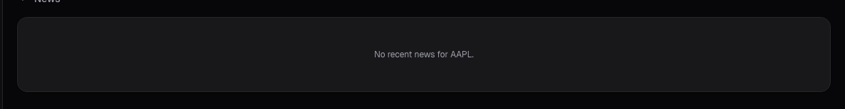 News-annotated price chart on alphactor.ai